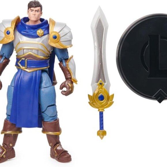 LEAGUE OF LEGENDS Official “Garen” Action Figure (BRAND-NEW!) - Picture 8 of 9